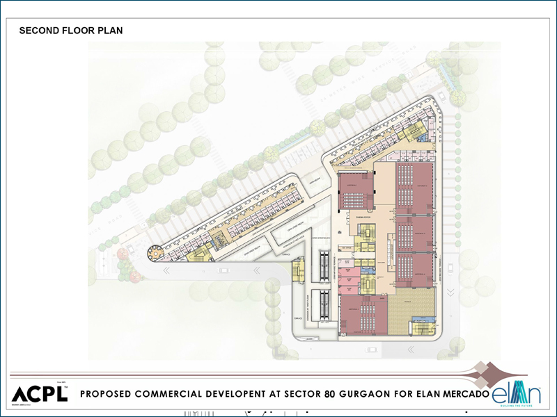 Elan Mercado Sector 80 Gurgaon- Second Floor Plan