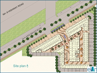 Elan Mercado Sector 80 Gurgaon Site Plan